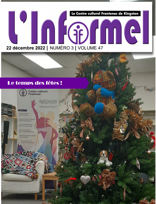 Couverture Magazine L'Informel Vol47 N3 Déc. 2022